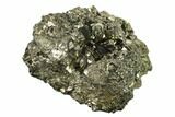 Gleaming Pyrite Crystal Cluster - Peru #138136-1